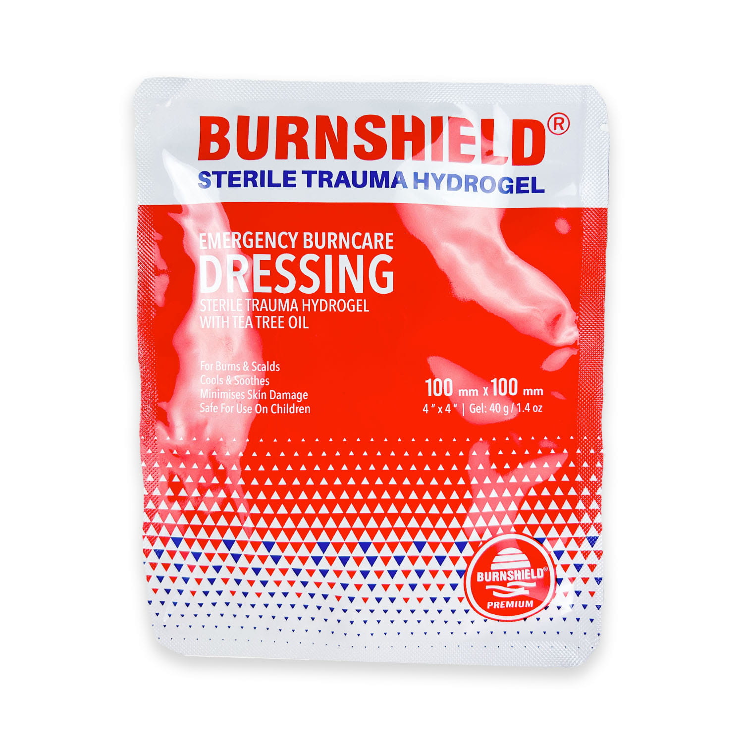 Opatrunek hydrożelowy Burnshield 10x10cm