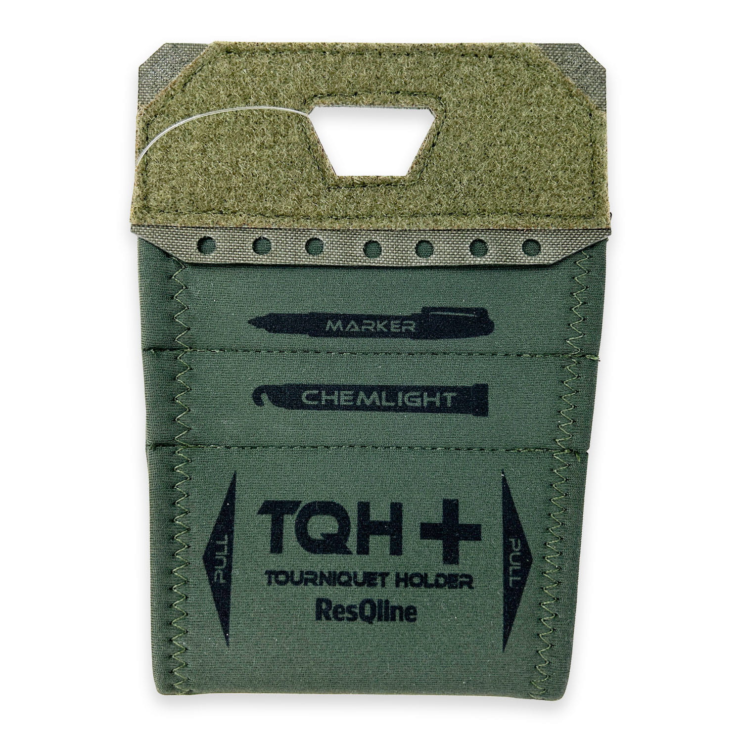 RESQLINE TQH - Tourniquet Holder - Zasobnik na opaskę (bez wyposażenia-Ranger Green)