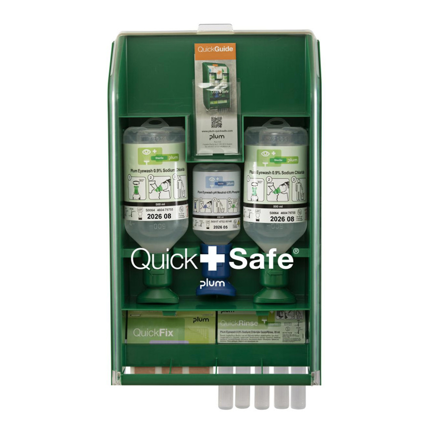 Apteczka ścienna Plum QuickSafe Basic — stacja pierwszej pomocy [5170]