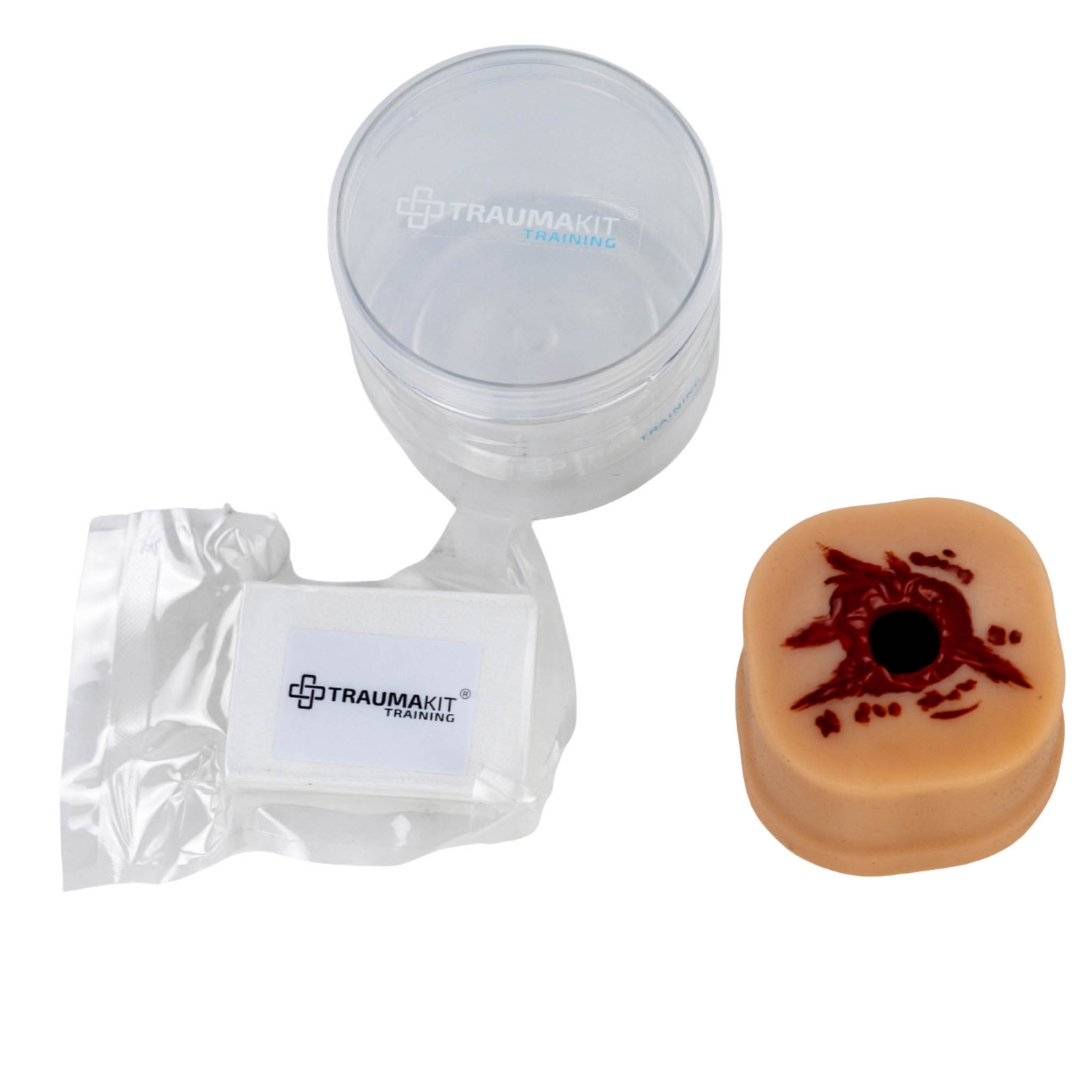 Zestaw do nauki pakowania ran TRAUMAKIT EDU – rana bez krwawienia