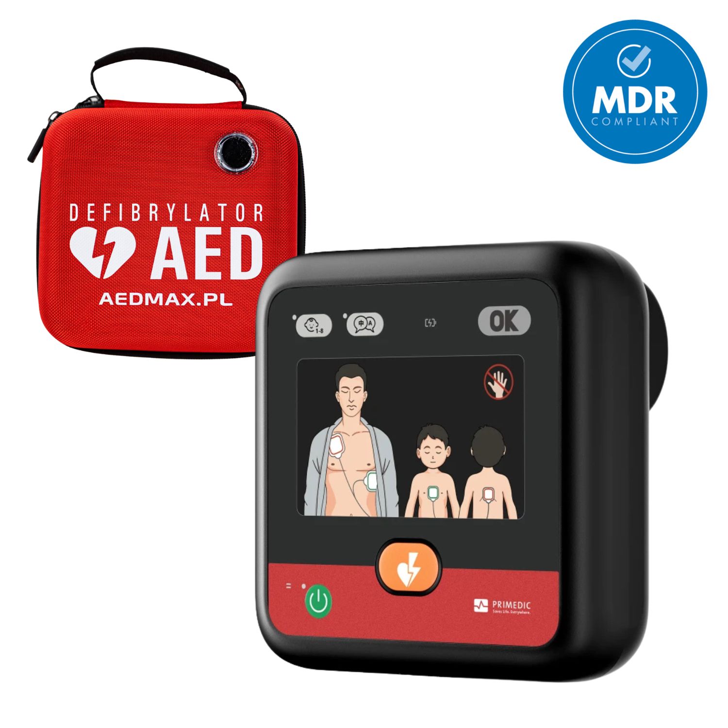 Defibrylator AED Primedic myPAD [REF: 97924]
