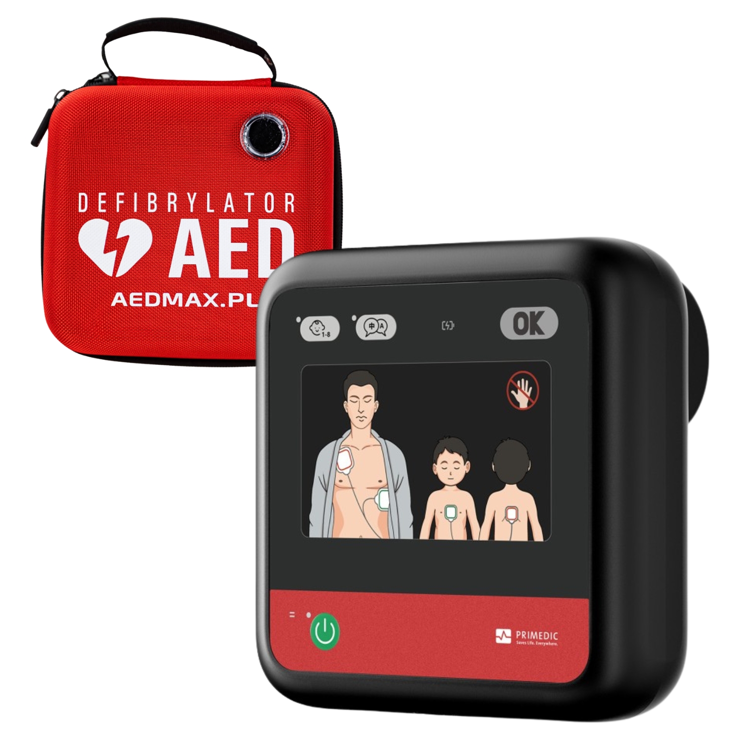 Defibrylator AED automatyczny Primedic myPAD [REF: 97954]