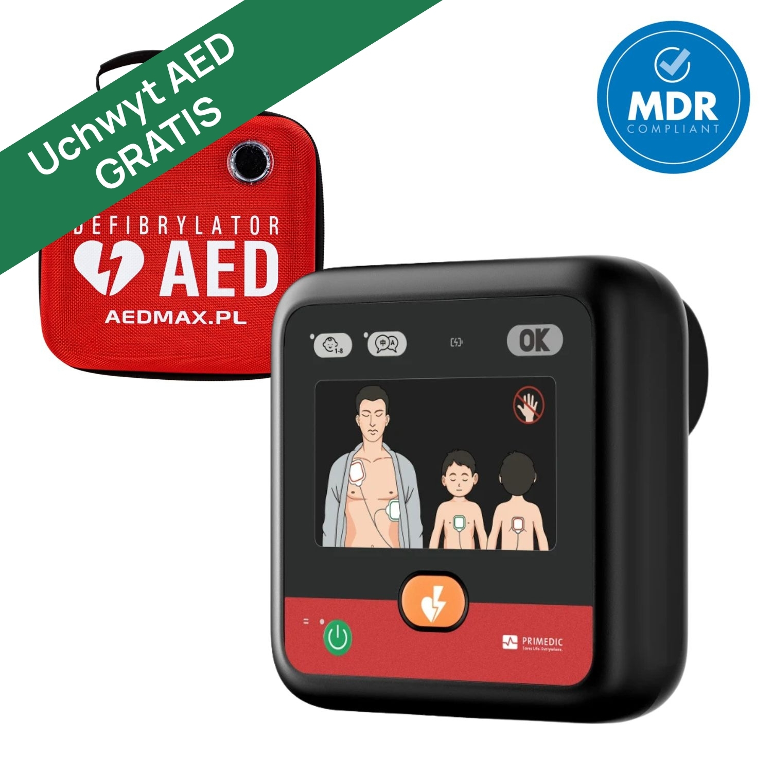 Defibrylator AED Primedic myPAD [REF: 97924]