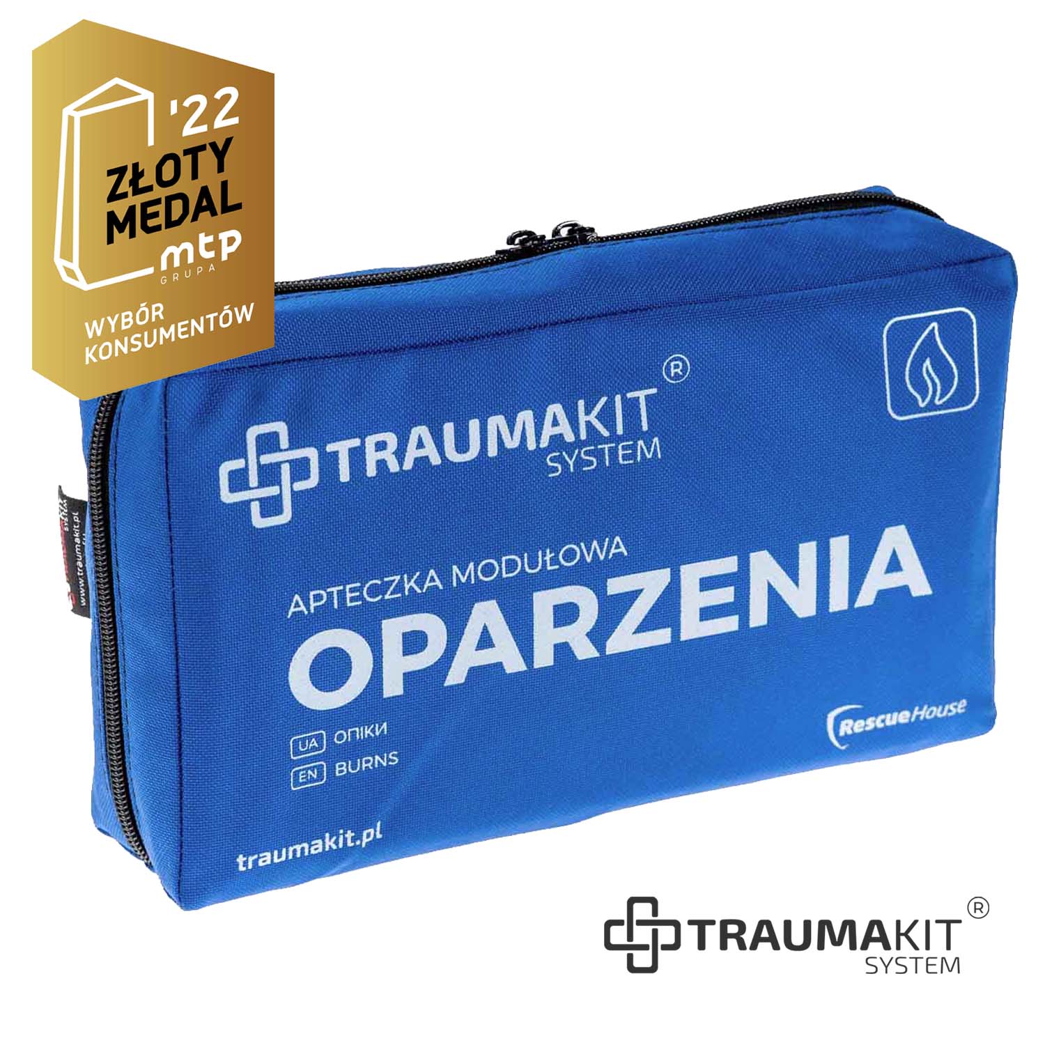 TRAUMA KIT Apteczka Modułowa (O) - Oparzenia Burnshield